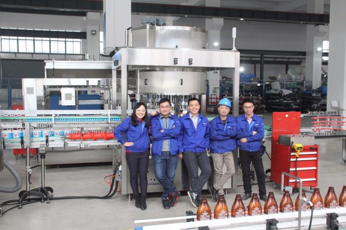 Bebida 1.5KW/máquina tampando de enchimento fábrica química