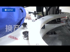 Máquina de aparafusar tampa redonda de 6 cabeças e máquina de enchimento de 8 + 8 cabeças, 84 linhas de produção de desinfetantes 30