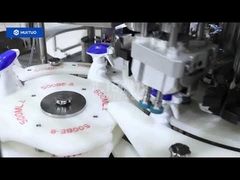 Máquina tampadora de pistola de 8 cabeças, projeto de detergente LYL