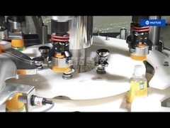 Máquina tampando servo de molho de frango, máquina tampando servo, máquina de parafusar tampa redonda