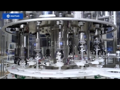 Máquina servo tampadora para tampa da bomba de desinfetante para as mãos