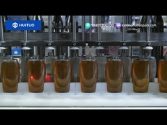 Máquina de enchimento servo de pistão automática Huituo 150bpm para mel e xarope
