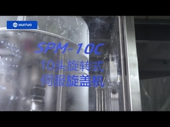 Máquina de nivelamento servo rotativo Huituo para condicionador de cabelo e shampoo, com velocidade de 110bpm