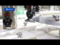 Máquina tampadora automática de 8 cabeças Huituo para óleo de bebê com tampa pull-push