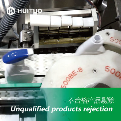 Máquina automática 20-100bpm tampar de garrafa para tampões da bomba da loção