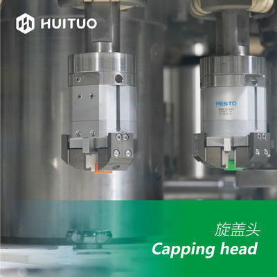 Máquina tampando do controle servo do torque para a torção de fechamento fora dos tampões de parafuso plásticos