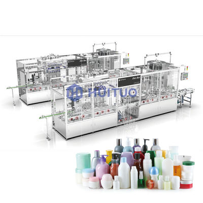 Amostra pequena plástica Vial Capping Machine For Cosmetics da garrafa do vidro giratório automático