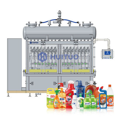 Máquina de enchimento automática do medidor de fluxo para o líquido de limpeza do toalete, o sabão líquido e o detergente