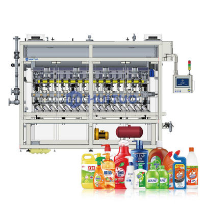 máquina de enchimento automática do medidor de fluxo de líquidos da garrafa 80bpm com precisão mais alta
