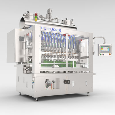 Máquina de enchimento de aço inoxidável do pistão para o detergente para a roupa do Sanitizer da mão do champô