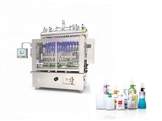 engarrafamento 1.5KW líquido corrosivo que tampa e máquina de etiquetas