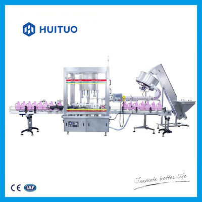 Máquina de enchimento automática do pistion de Huituo para o detergente líquido e para dishwash garrafas de grande volume
