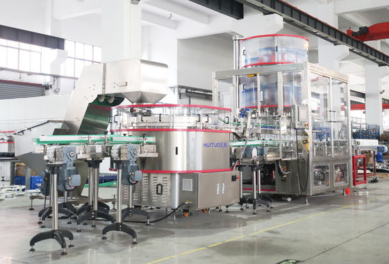 Máquina tampando de enchimento 12000B/h 4KW do Sanitizer antisséptico da mão