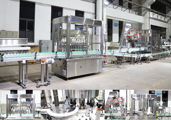 Máquina tampando automática de Huituo 7200bph para o óleo de bebê redondo do tampão