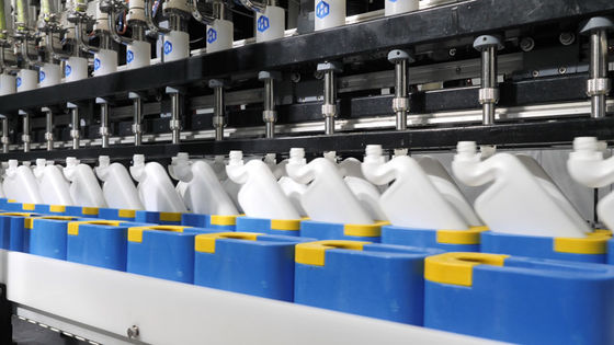 Linha de produção de enchimento líquida AC380V do corrosivo do controle do PLC