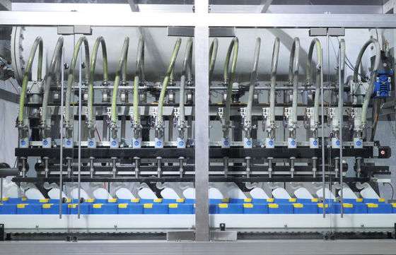 Linha de produção de enchimento líquida AC380V do corrosivo do controle do PLC