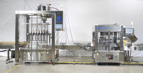 Máquina 380V tampando de enchimento padrão do PBF para a loção