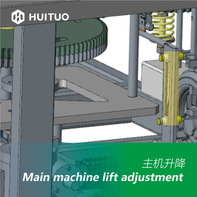 Máquina tampando do servo automático giratório versátil de Huituo para a bomba da loção, a disco-parte superior e o tampão de Yorker