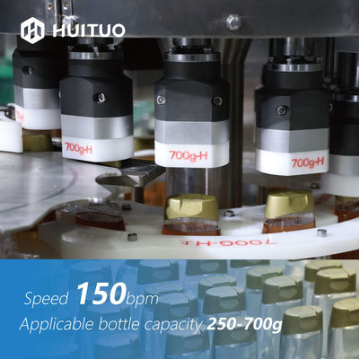 Máquina automática giratória da selagem do recipiente para o alimento e produtos químicos