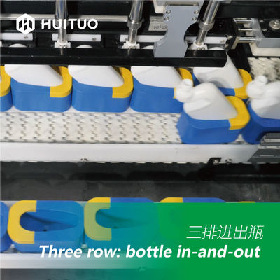 Corrosão automática do líquido de limpeza do toalete de Huituo máquina de enchimento linear do medidor de fluxo da anti