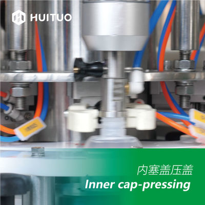 Máquina tampando 60bpm 6+6 da imprensa do estojo compacto 2-In-1 Monoblock de Huituo