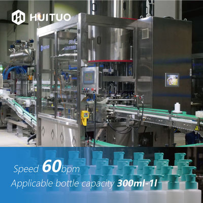 Automáticos máquina 80bpm 8 tampando giratória principal para o condicionador do champô e de cabelo