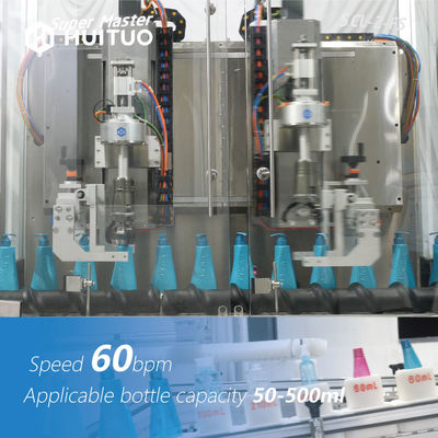Enchimento líquido da máquina de enchimento da continuação da garrafa linear altamente flexível