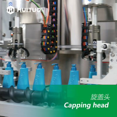 Enchimento líquido da máquina de enchimento da continuação da garrafa linear altamente flexível