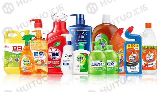 Máquina tampando de enchimento 2L 3L 4L 5L do detergente para a roupa líquido plástico da garrafa