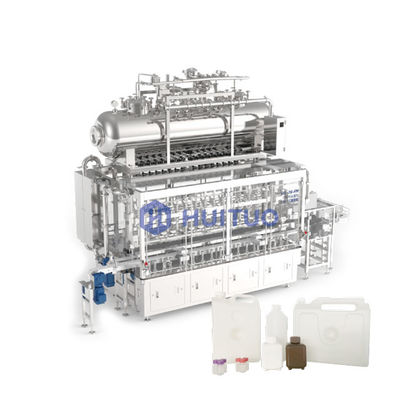 Máquina de enchimento líquida linear do medidor de fluxo eletromagnético ou maciço para o produto químico