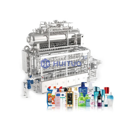 Máquina de enchimento líquida linear do medidor de fluxo eletromagnético ou maciço para o produto químico