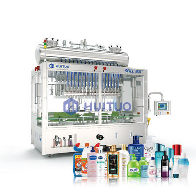 Máquina de enchimento servo do pistão do condicionador do champô e de cabelo