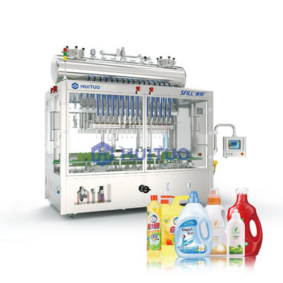 Máquina de enchimento servo do pistão do condicionador do champô e de cabelo