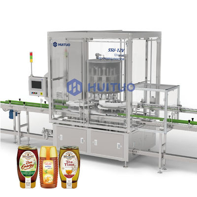 Máquina de pressão tampando giratória do vácuo totalmente automático para a imprensa em tampões