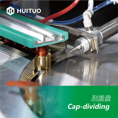 Máquina tampando da garrafa giratória do parafuso para a bomba do distribuidor do pulverizador