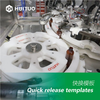 Máquina tampando da garrafa giratória do parafuso para a bomba do distribuidor do pulverizador